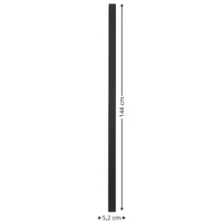 Kinkiet DEMI LED L czarny 24W 3000K IP54 * Nowodvorski Discount