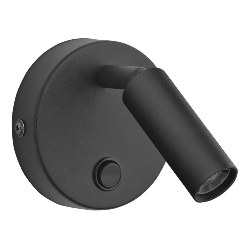 Kinkiet ENZO czarny 1xG9 z wyłącznikiem * TK Lighting Discount