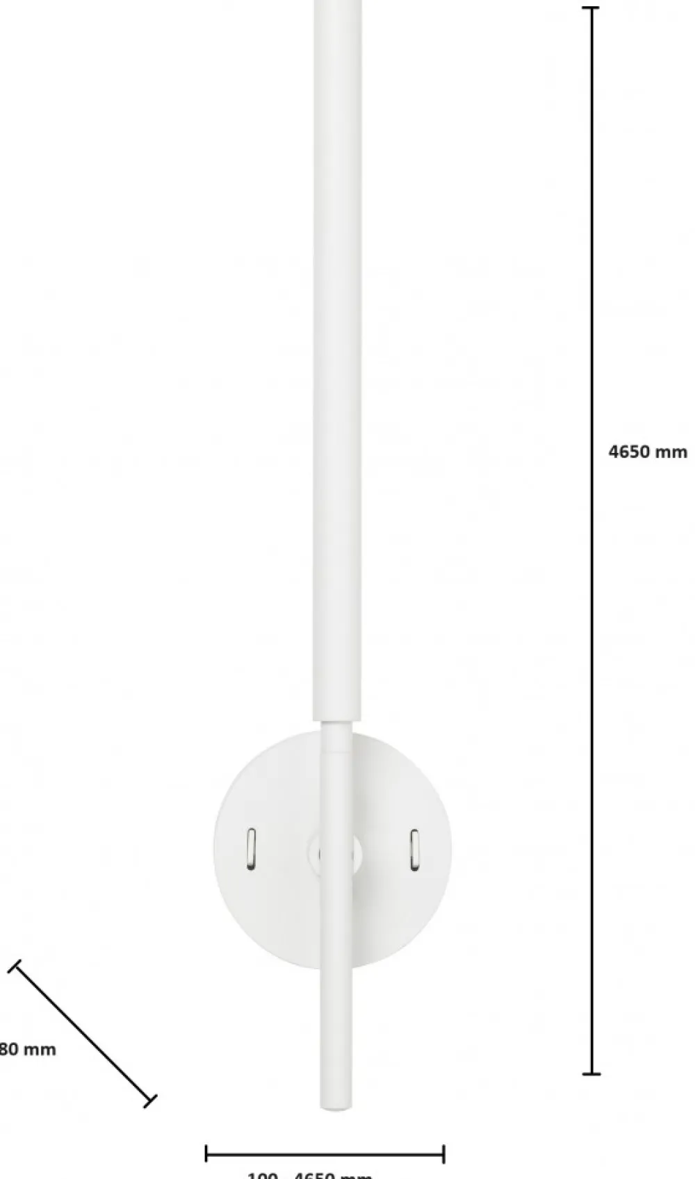 Kinkiet FOKUS Biały LED 1W+4W * TK Lighting Online