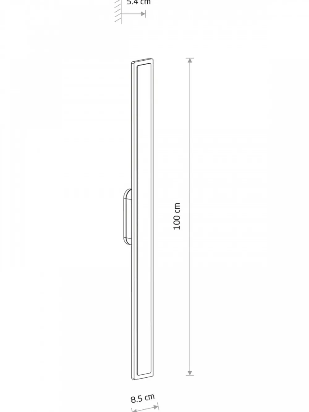 Kinkiet ISLA LED beżowy 22W IP54 3000K * Nowodvorski Hot