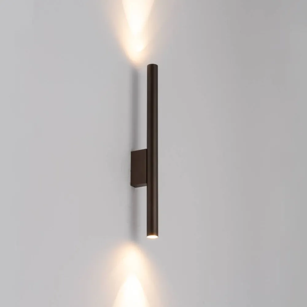 Kinkiet LASER 40cm brąz 2xG9 * Nowodvorski Online