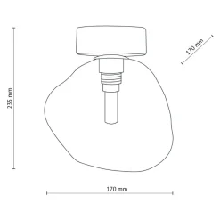 Kinkiet LAVA sabia beżowa 1XG9 * TK Lighting Discount