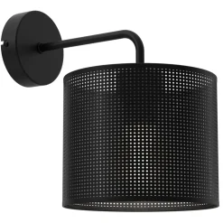 Kinkiet LOFT SHADE Czarny Klosz z Tworzywa 1xE27 * Luminex Discount