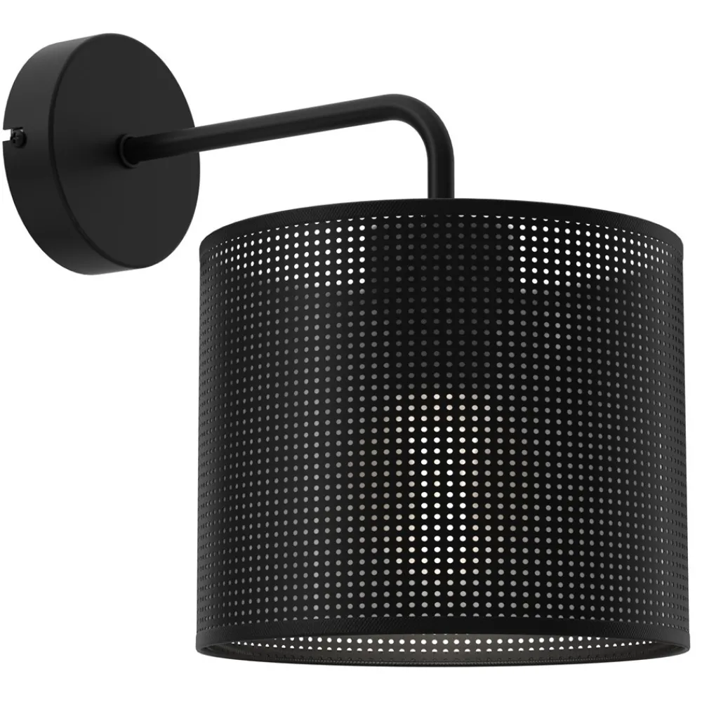Kinkiet LOFT SHADE Czarny Klosz z Tworzywa 1xE27 * Luminex Discount