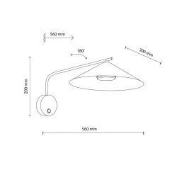Kinkiet LUME M kaszmirowy 1xGX53 * TK Lighting Online