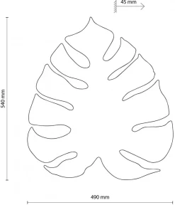 Kinkiet MONSTERA Biały 4xG9 * TK Lighting Online
