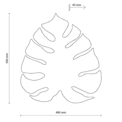 Kinkiet MONSTERA XL brązowy 4xG9 * TK Lighting Outlet
