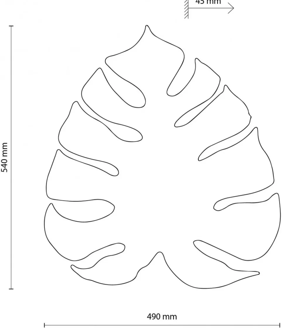 Kinkiet MONSTERA Zielony 4xG9 * TK Lighting Sale