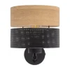 Kinkiet NICOL Czarny Boho Abażur 1xE27 * TK Lighting New