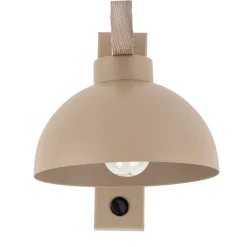 Kinkiet OSLO sabia drewno beżowy 1xE27 * TK Lighting Sale