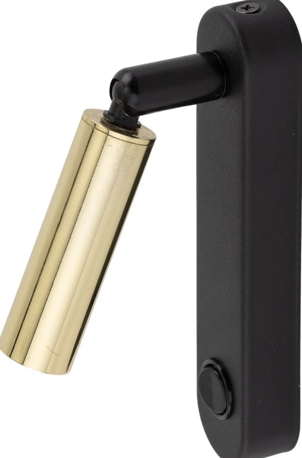 Kinkiet Regulowany ENZO Czarny Złoty 1xG9 * TK Lighting Online