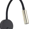 Kinkiet Regulowany LAGOS Czarny Złoty 1xG9 * TK Lighting New