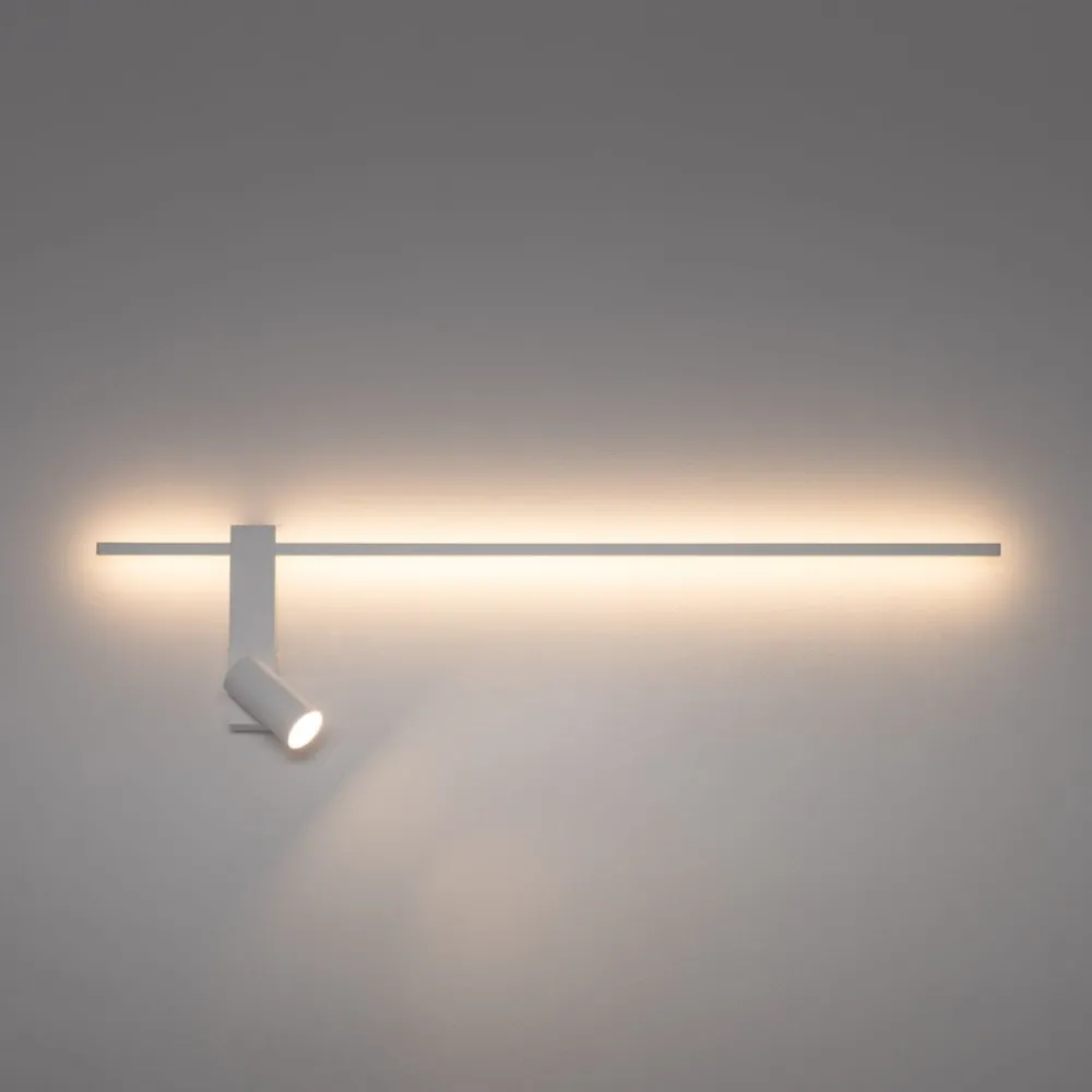 Kinkiet regulowany z włącznikiem EASY LED LEFT biały 1xGU10 * Nowodvorski Clearance
