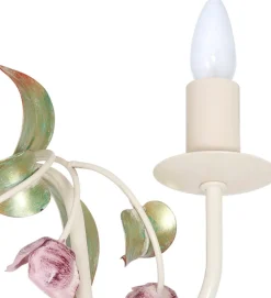 Kinkiet ROSE Biały Kremowy 1xE14 * Luminex New