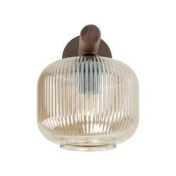 Kinkiet SALVIA brązowy drewno 1xE14 * TK Lighting Online