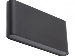 Kinkiet SEMI LED M czarny 2x5W IP54 3000K * Nowodvorski Sale
