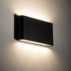 Kinkiet SEMI LED M czarny 2x5W IP54 3000K * Nowodvorski Sale