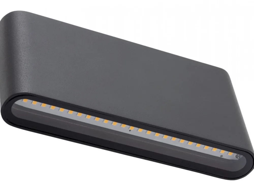 Kinkiet SEMI LED M czarny 2x5W IP54 3000K * Nowodvorski Sale