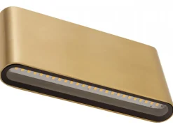 Kinkiet SEMI LED M mosiądz 2x5W IP54 3000K * Nowodvorski Online
