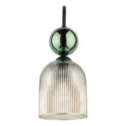 Kinkiet SOPHIA czarny zielony 1xE14 * TK Lighting