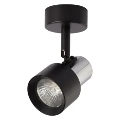 Kinkiet Spot CINO Czarny Srebrny 1xGU10 * Eko-light Discount