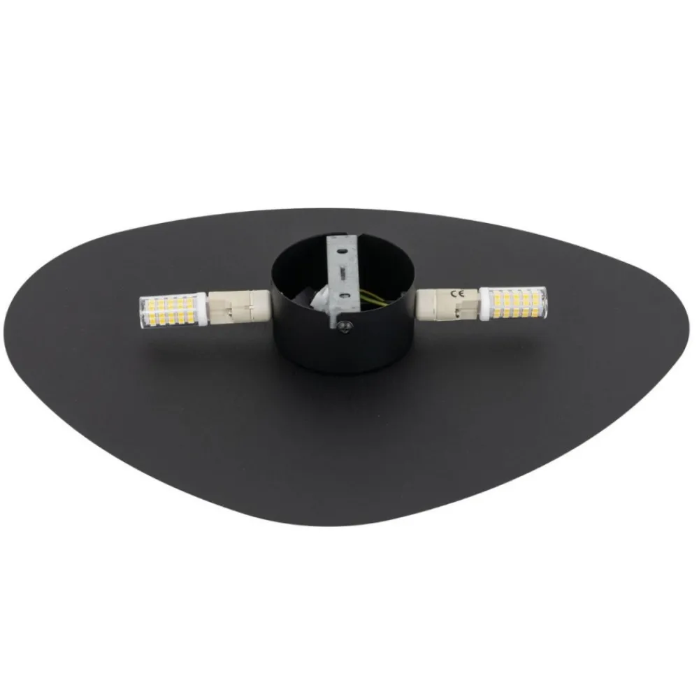 Kinkiet STONE czarny 2xG9 * TK Lighting Clearance