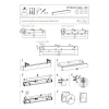 Kinkiet STRAIGHT Grafitowy 1xT8 11W LED 3000K 62cm * Nowodvorski New
