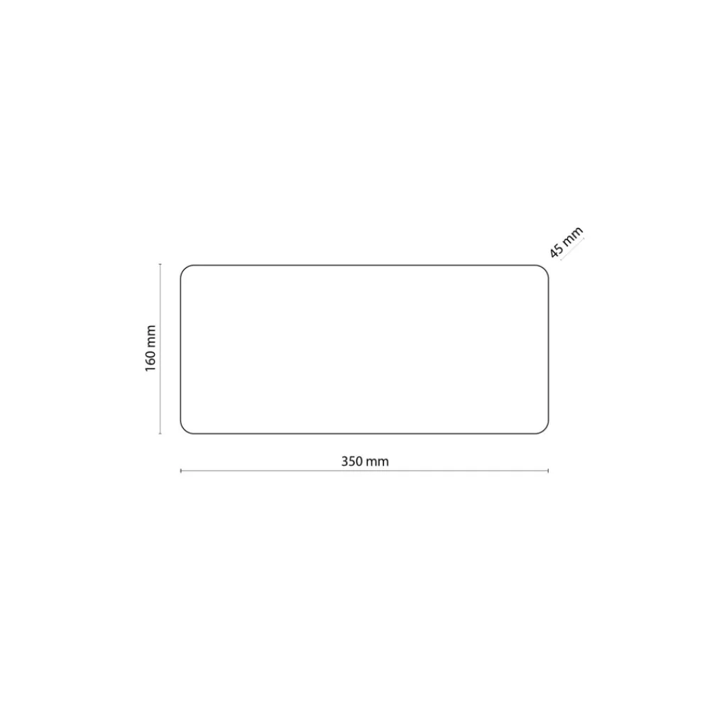 Kinkiet TAVOLA Brązowy Drewno 2xG9 45cm * TK Lighting New