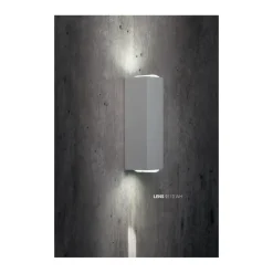Kinkiet Zewnętrzny LENS Biały 2W LED 3000K IP54 * Nowodvorski Online