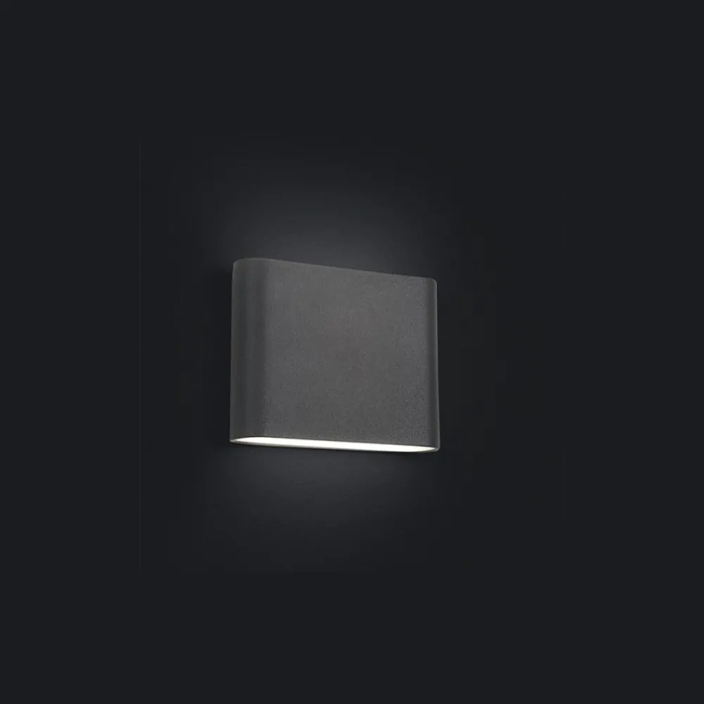 Kinkiet Zewnętrzny SEMI Czarny 7W LED 3000K IP54 * Nowodvorski New