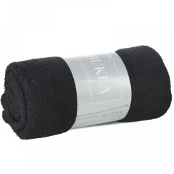 Koc BUKLA 70x160 czarny baranek