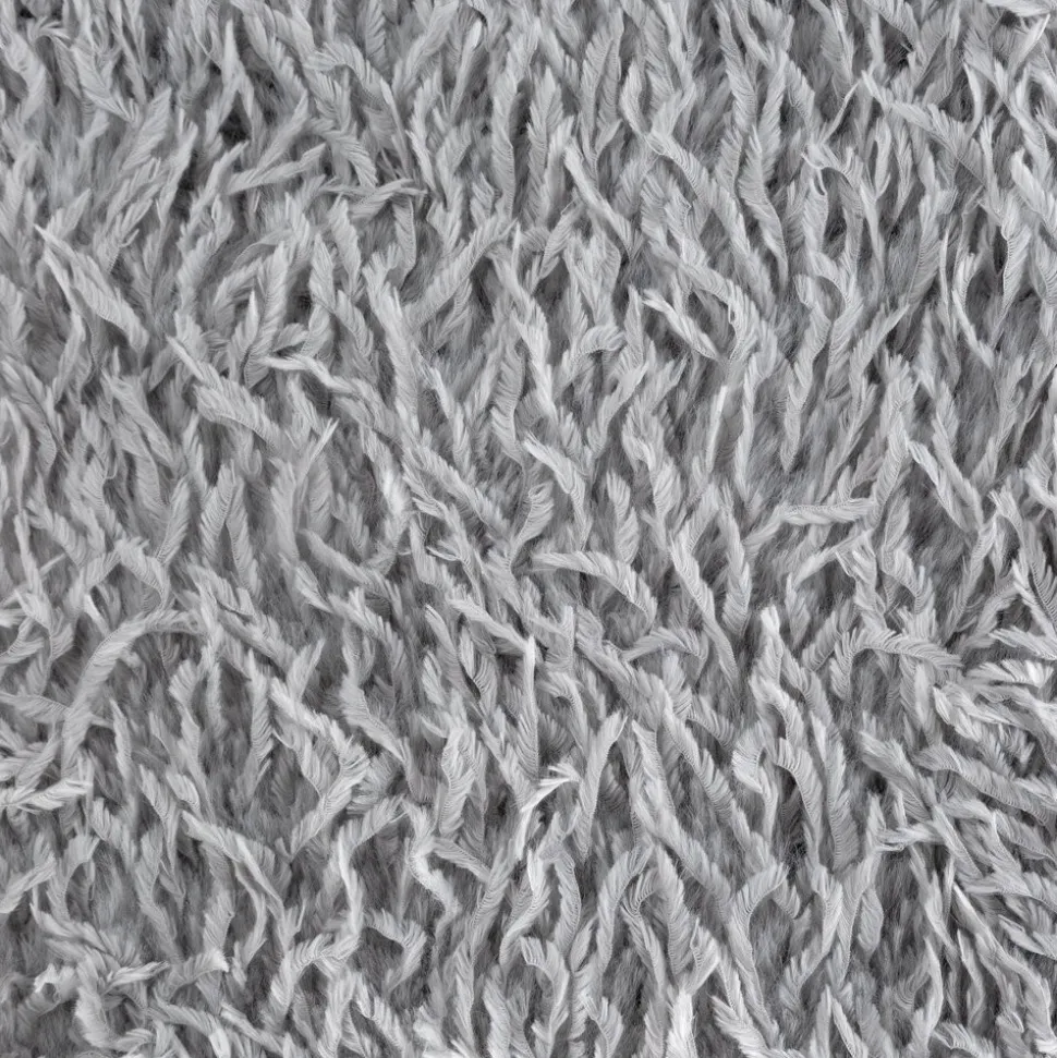 Koc futrzany ADORE 130x170 srebrny