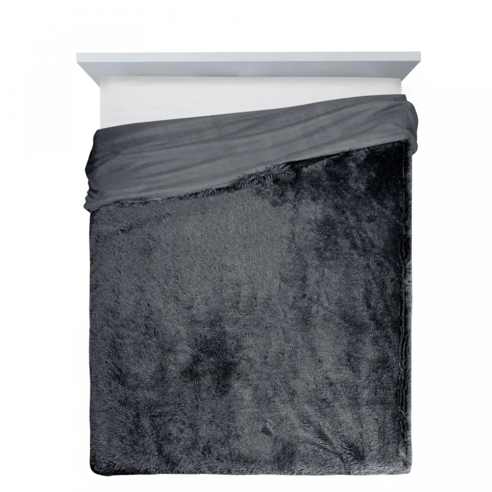 Koc TIFANY 1 200x220 cm stalowy
