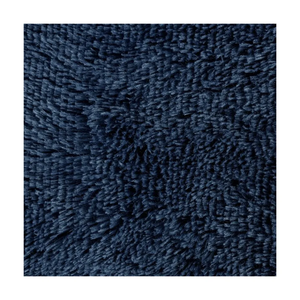 Koc TIFANY futerkowy granat 150x200 cm