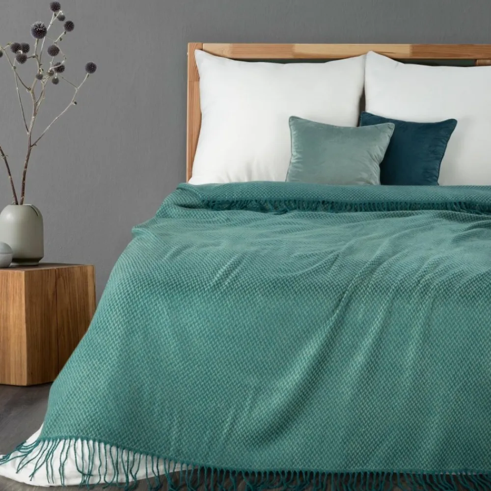 Koc akryl 3 130 x 170 cm miętowy * EUROFIRANY B.B. Choczyńscy Sp.J. Discount