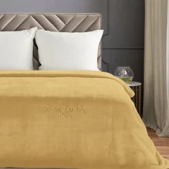 Koc CLARA1 PIERRE CARDIN 220 x 240 cm miodowy * EUROFIRANY B.B. Choczyńscy Sp.J. Discount