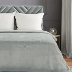 Koc CLARA1 PIERRE CARDIN 220 x 240 cm srebrny * EUROFIRANY B.B. Choczyńscy Sp.J. Discount