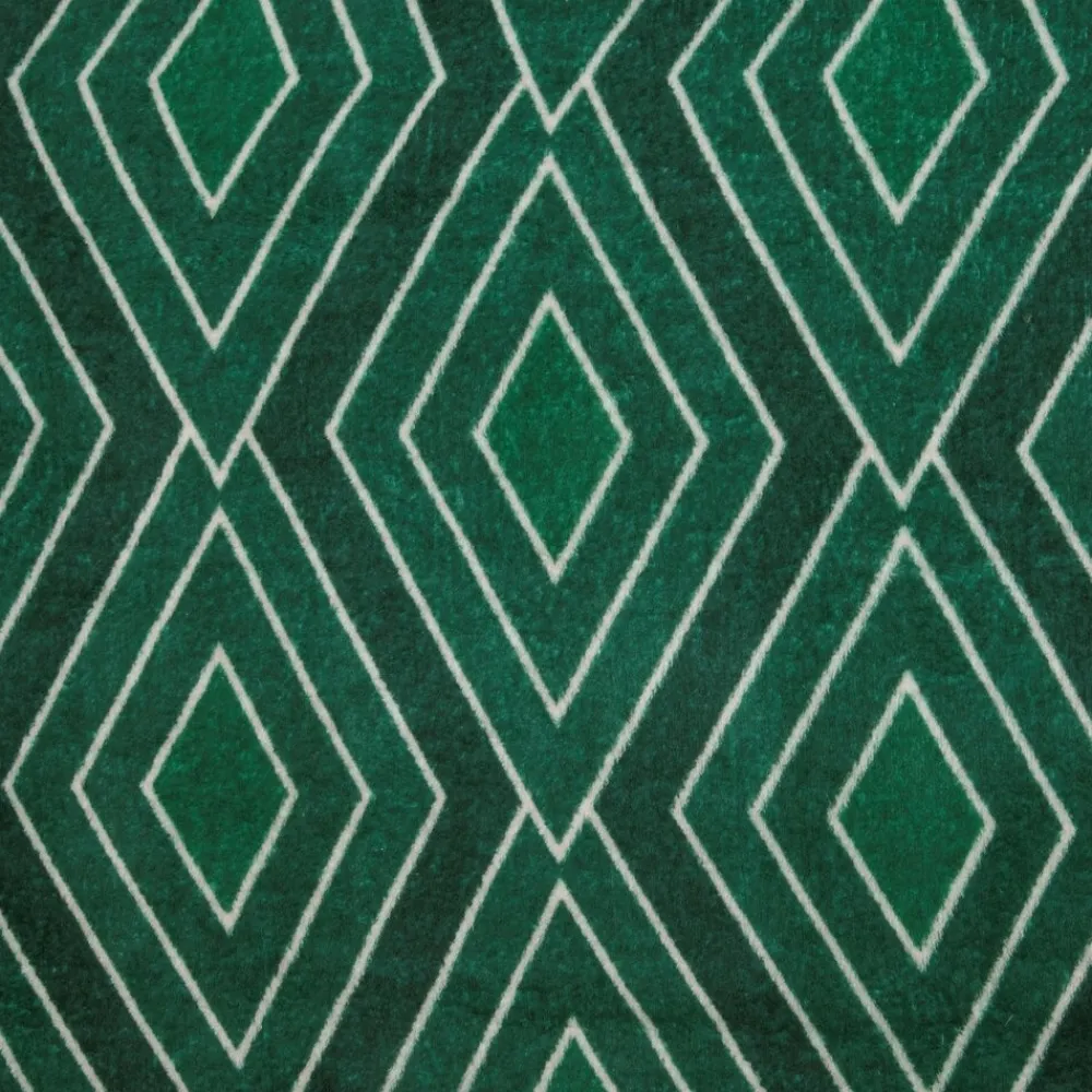 Koc GEO/02 zielony 150x200 wzór geometryczny * EUROFIRANY B.B. Choczyńscy Sp.J. Hot