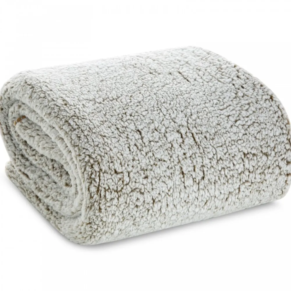 Koc KOALA 150x200 beżowy biały * EUROFIRANY B.B. Choczyńscy Sp.J. New