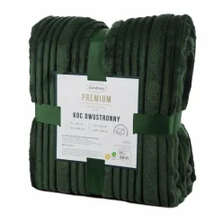 Koc NINA z efektem 3D 150x200 cm zieleń * EUROFIRANY B.B. Choczyńscy Sp.J. Outlet