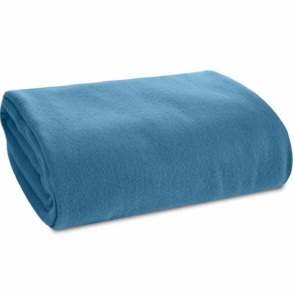 Koc POLAR 150x200 cm polarowy niebieski * EUROFIRANY B.B. Choczyńscy Sp.J. Outlet