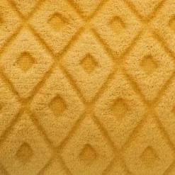Koc ze wzorem 3D Losan 180x230 cm żółty * Atmosphera Online