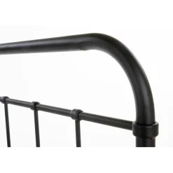 Łóżko Linda 90 cm czarne * Halmar