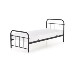 Łóżko Linda 90 cm czarne * Halmar