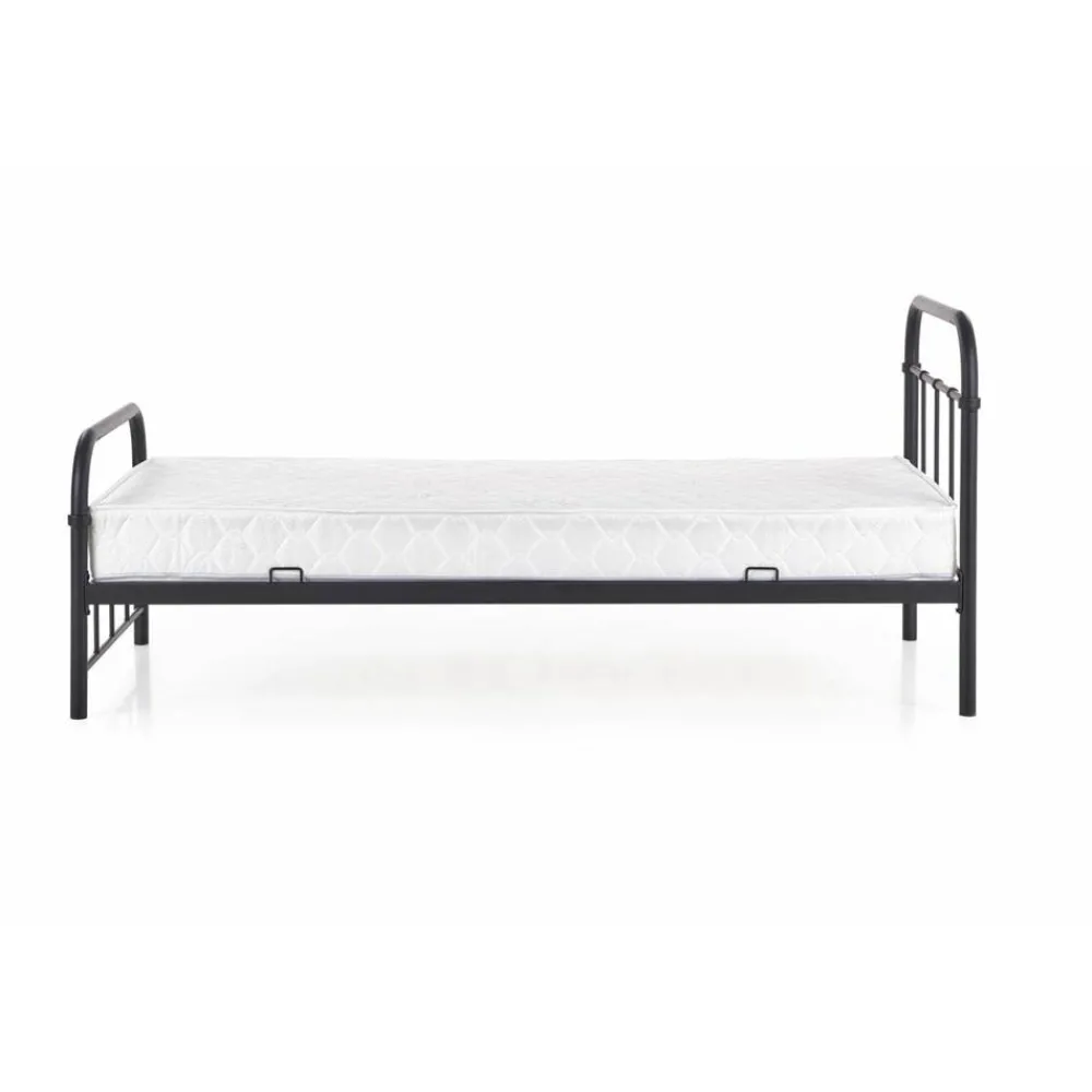 Łóżko Linda 90 cm czarne * Halmar