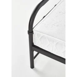 Łóżko Linda 90 cm czarne * Halmar