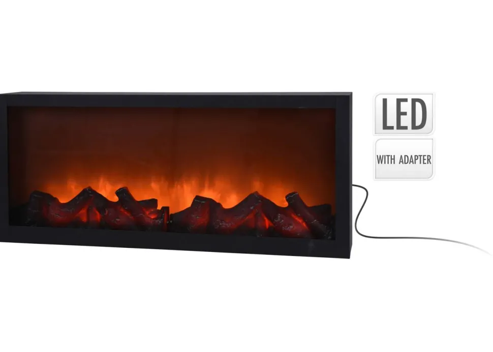 Kominek elektryczny LED 57x25 cm