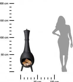 Kominek tarasowy okrągły żeliwny 120,5cm * Esschert Design Hot