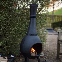 Kominek tarasowy okrągły żeliwny 120,5cm * Esschert Design Hot
