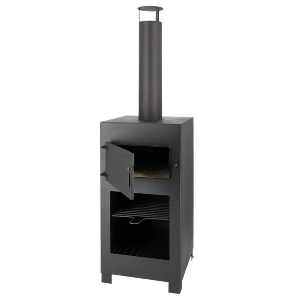 Kominek tarasowy z piecem do pizzy * Esschert Design Discount